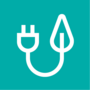 Icon für nachhaltige Energie