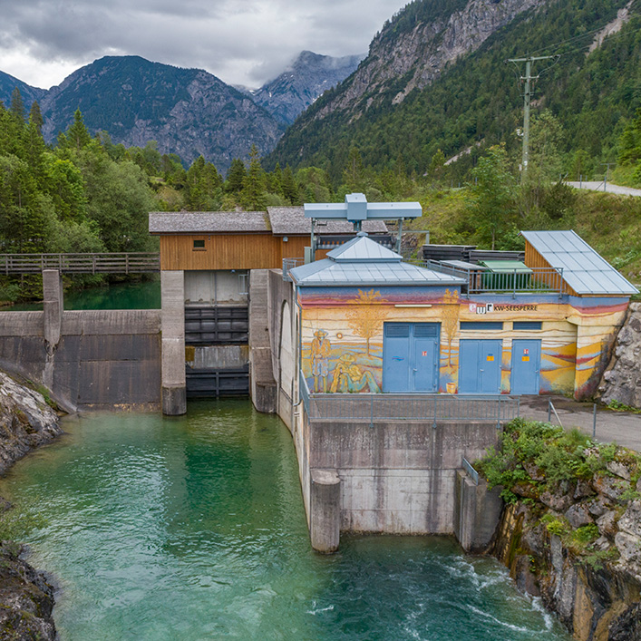 Kraftwerk Seesperre am Plansee