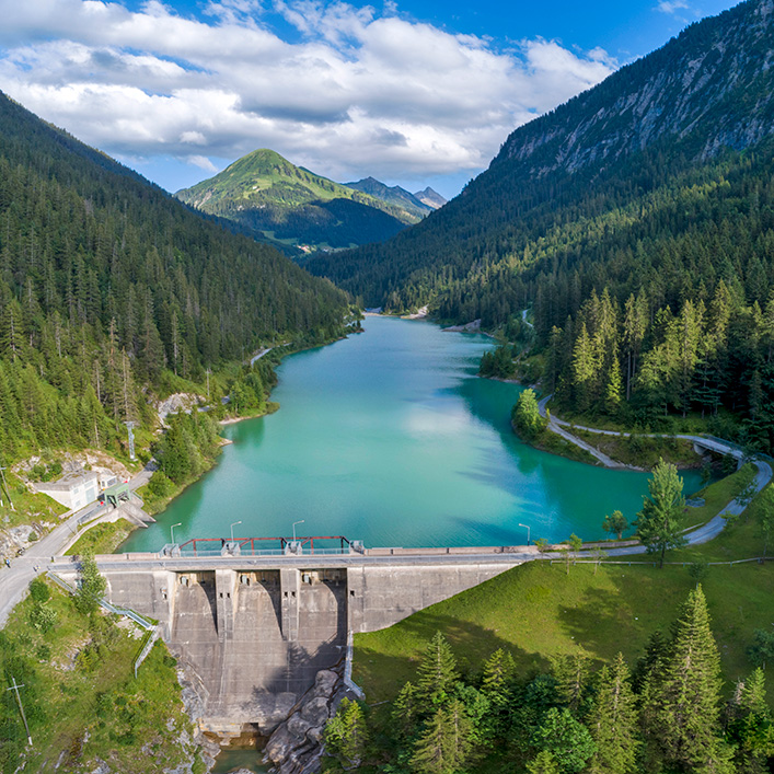 Der Rotlechstausee