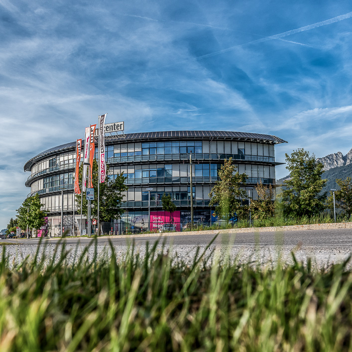 Außenaufnahme EWR Center Reutte