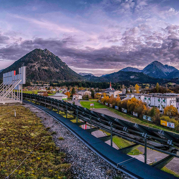 Ausblick auf Reutte und Breitenwang